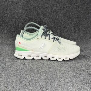 On Running Cloud X 4 Shoes Women's 8 Aloe Honeydew Green Athletic Run Training
